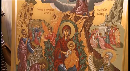 Έργα Βυζαντινής Αγιογραφίας στο Κόκκινο Σπίτι