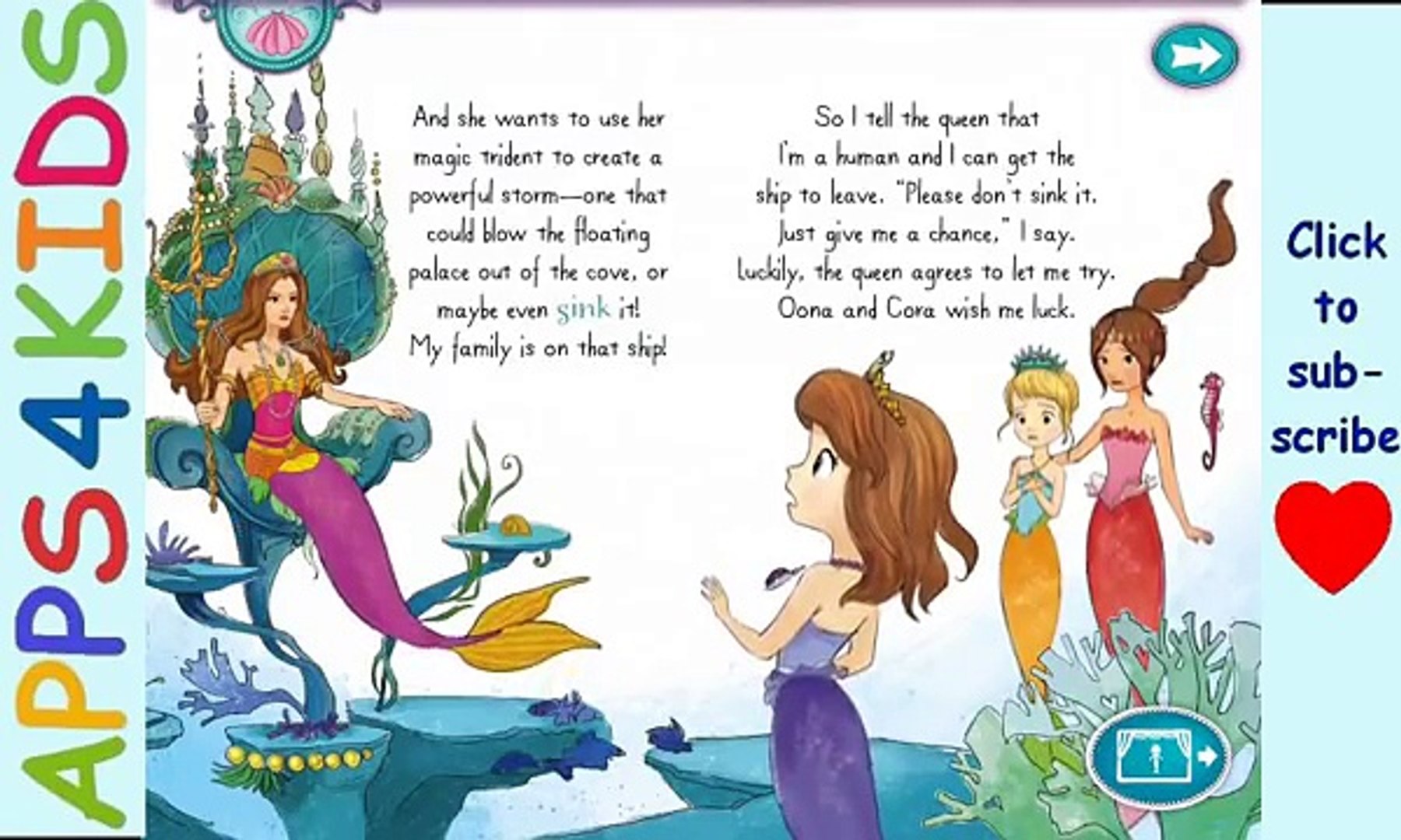 Sofia the First Full Episode of The Floating Palace Storybook Disney Jr. App for Kids