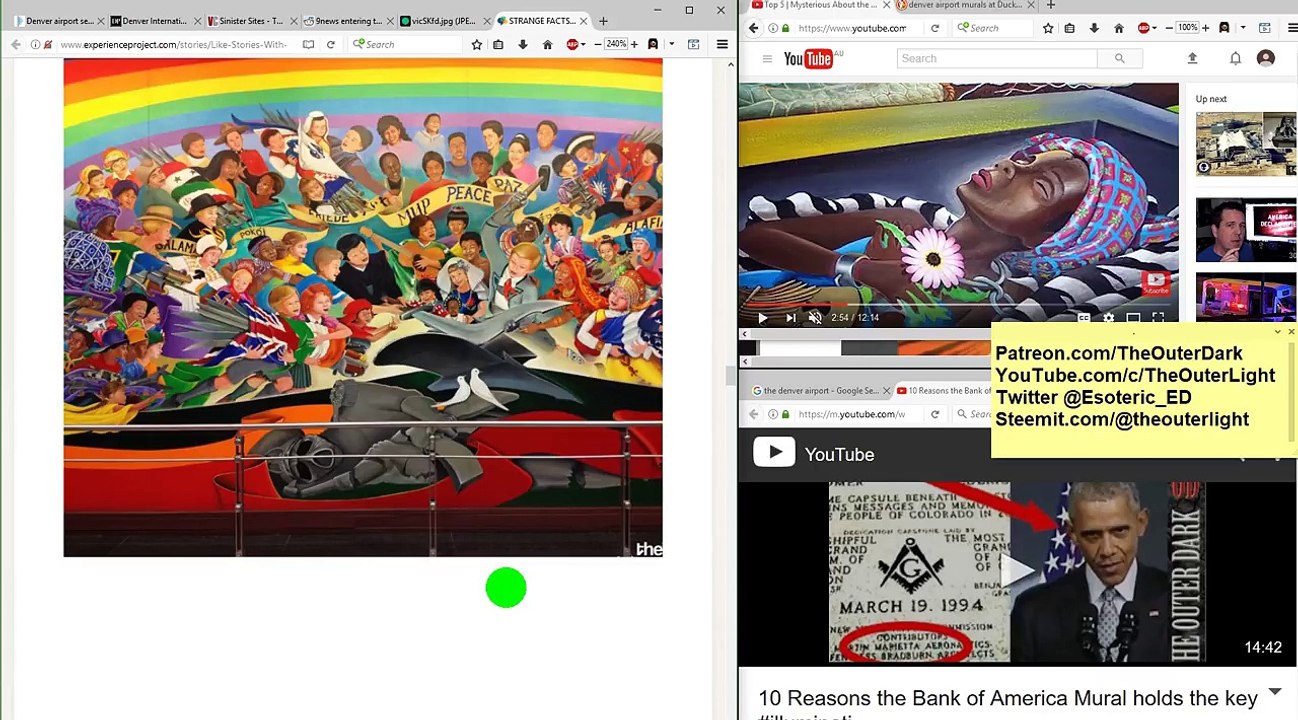 There is something strange happening at the Denver International Airport