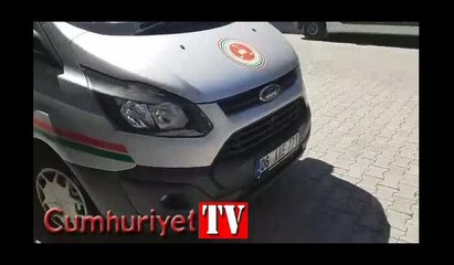 Adliye şoförü camiye gitti icraya giden avukatlar ortada kaldı