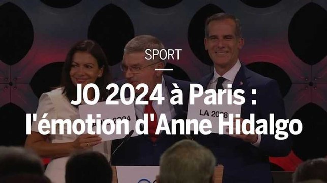 JO 2024 : l'émotion de la maire de Paris à l'annonce du CIO