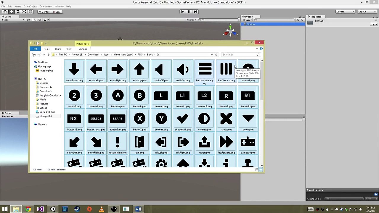 Unity Tutorial: Sprite Packer