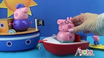 New Peppa Pig Holiday Speed Boat - Juguetes de Peppa Pig Barco de Vacaciones Unboxing - WD
