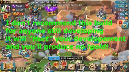 Lords Mobile BEST WAY TO BUILD TROOPS FAST | WHAT TROOP DO YOU USE
