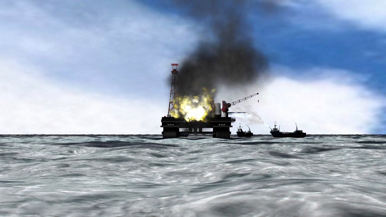 Marine oil pollution