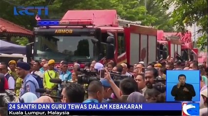 Pesantren di Malaysia Terbakar, 24 Santri dan Guru Tewas