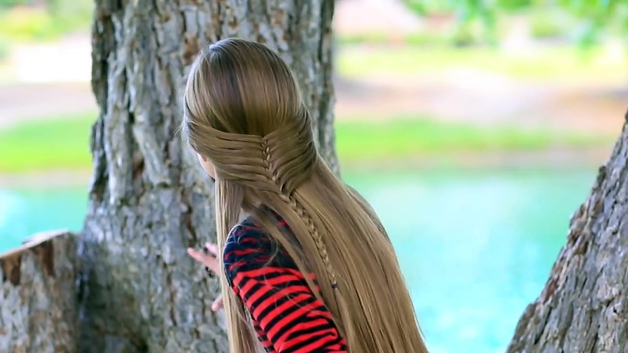Mermaid Half Braid Tutorial | Cute Hairstyles