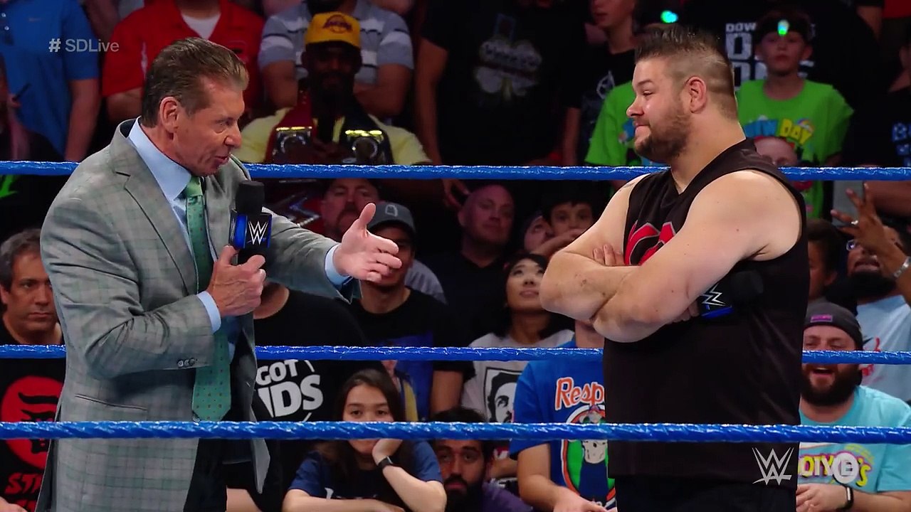 Kevin Owens brutally attacks Mr. McMahon: SmackDown LIVE, Sept. 12, 2017