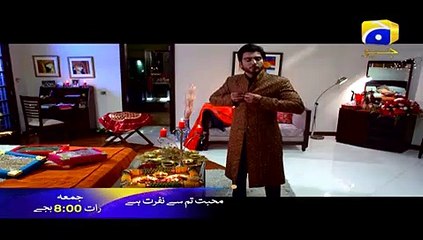 Mohabbat Tum Se Nafrat Hai - Episode 24 Promo | Har Pal Geo