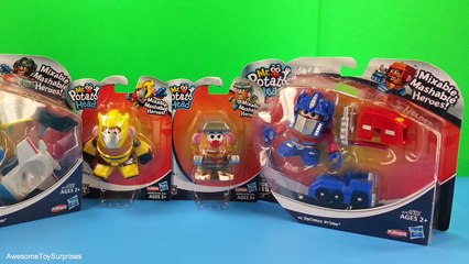 Transformers Rescue Bots Mr. Potato Head Mixable Mashable Heroes