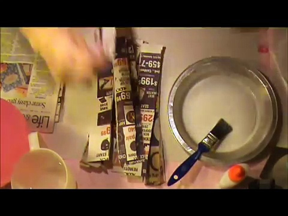 How to Make Paper Mache Easter Eggs, Part 1