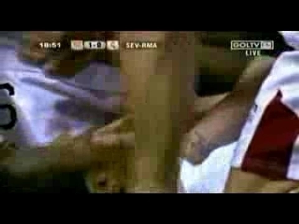 FC SEVILLE VS REAL DE MADRID GOAL DE SEYDOU KEITA(jornada10)