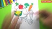 Et dessin animé coloration dessiner pour Comment enfants à Il la télé les légume vidéo Fruits acb |