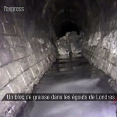 Une boule de graisse de 130 tonnes dans les égouts de Londres