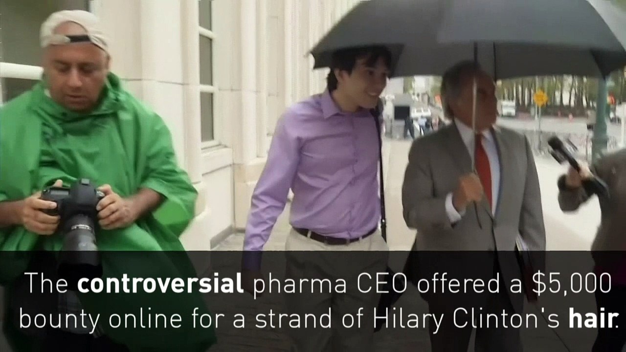 'Most hated man in America' Martin Shkreli going to jail