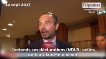 Edouard Philippe donne une leçon de démocratie à Jean-Luc Mélenchon