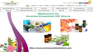 Essential Oils Supplier @ Aromaessentialoilstore.com