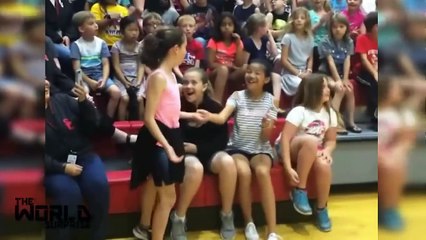 Soldier surprises Daughter at Stewarts Creek Elementary