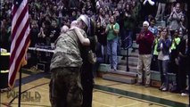 Soldier Returns Home, Surprises Daughters at School