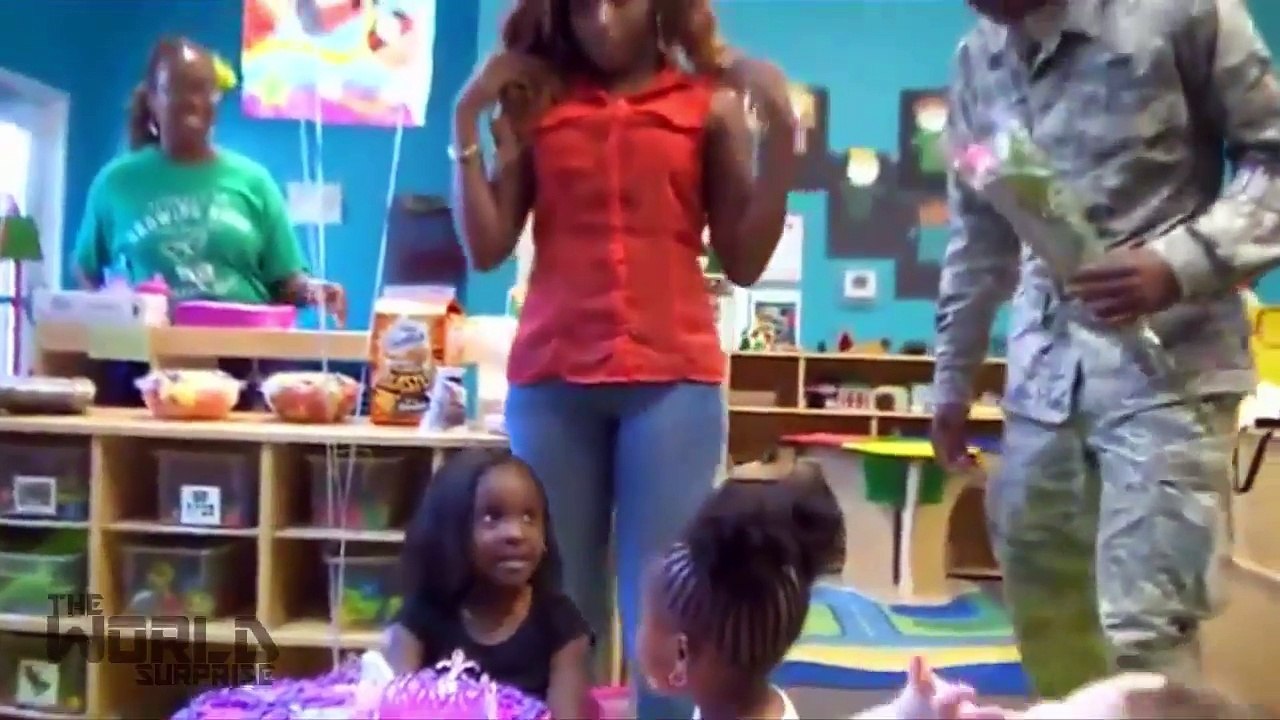 Birthday Surprise of a Lifetime- Military Dad Comes Home