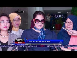 Joice Onsay Warouw Utarakan Permintaan Maaf dan Menyesali Perbuatannya - NET 5