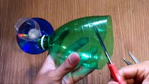 DIY - How To Make Flower Pots With Bottle - Reuse Crafts