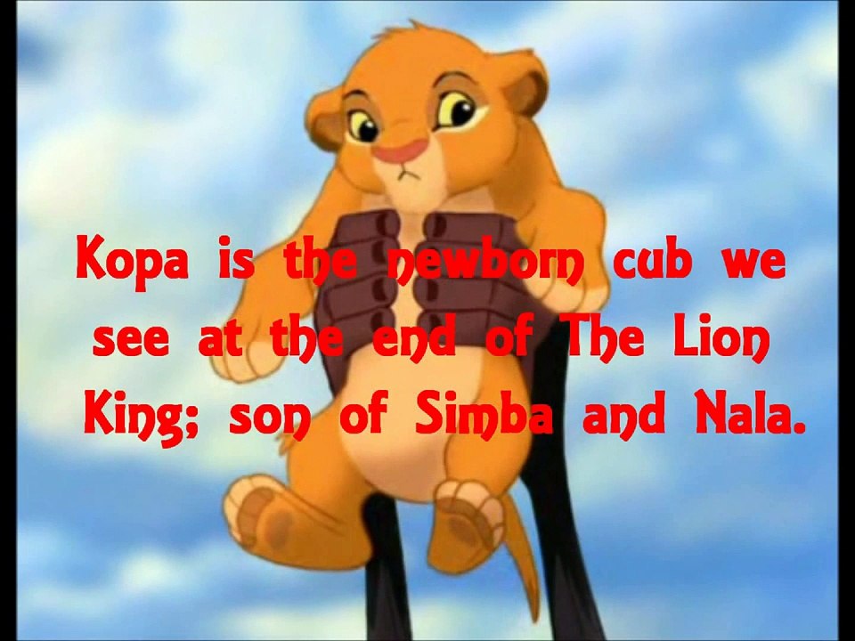 KOPAS STORY - THE LION KING