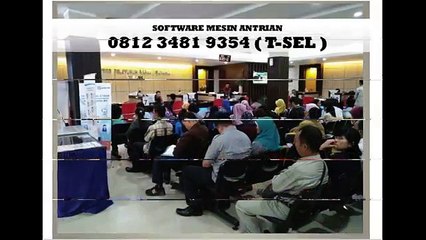 0812 3481 9354 TSEL Alat Antrian