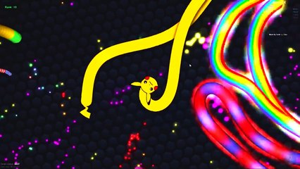Slither.io Pikachu Snake Skin // Thunderbolt Attack in Slitherio Game