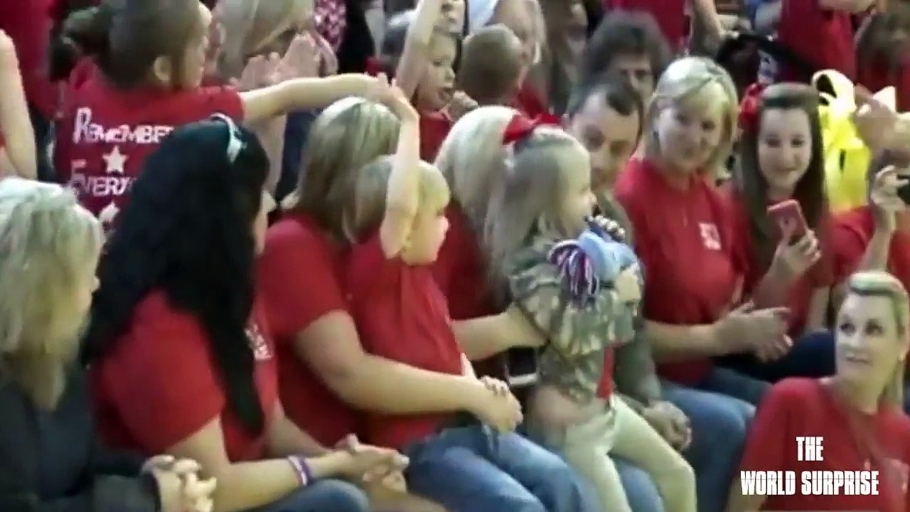 Soldiers Surprise Daughter With Early Return Home