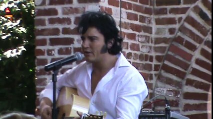 Ben Portsmouth sings 'Pledging My Love' Elvis Week 2013