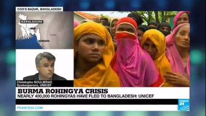 Rohingya Crisis: "We need more money and more partners!"