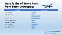 Eaton Aerospace Products | Aviation Distributor – ASAP Parts Online
