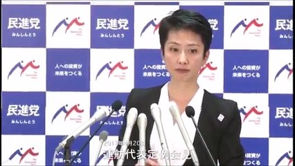 蓮舫記者会見　中川俊直批判で凄いブーメラン。初鹿、辻元、山尾を巻き込む