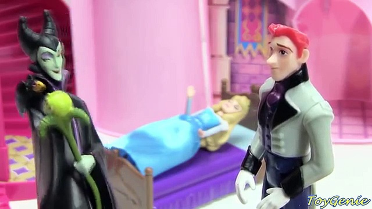 Disney toys fan hans kisses maleficent