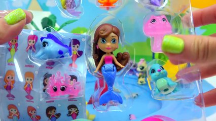 Littlest Pet Shop Mom and Baby Pool Party + Splashlings 12 Pack with 2 Surprise Blind Bag Shells
