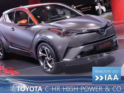 Nouveautés Toyota en direct du Salon de Francfort 2017