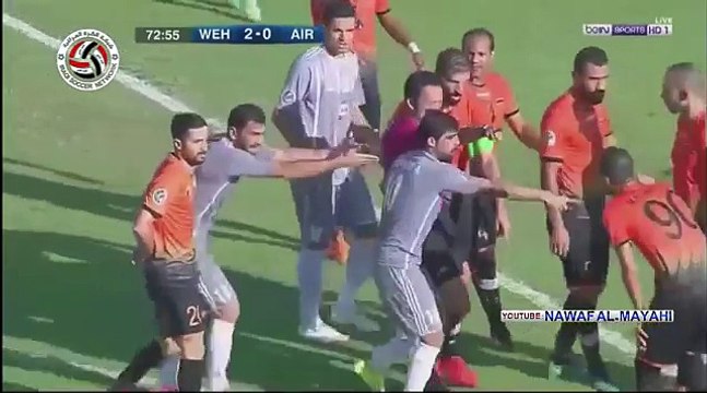 ركلة جزاء غير محتسبة للجوية العراقي - الوحدة السوري كاس الاتحاد الاسيوي 2017
