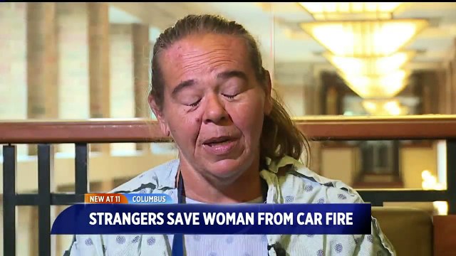 Teenagers Save Woman from Burning Car in Indiana