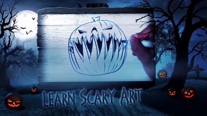 How to Draw a Zombie Hand - Halloween Drawings