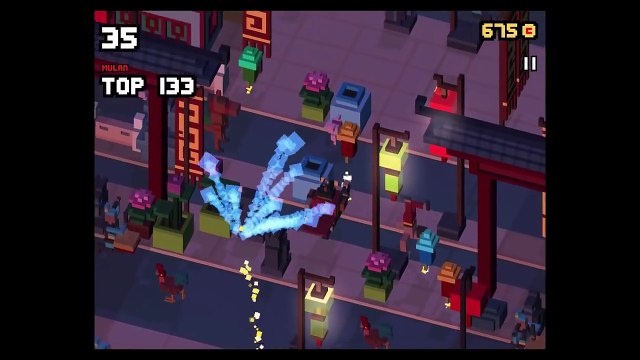 ★ Disney Crossy Road Mulan All Secret Charers Unlocked (Part 1) (Mulan Chinese New Year Update)