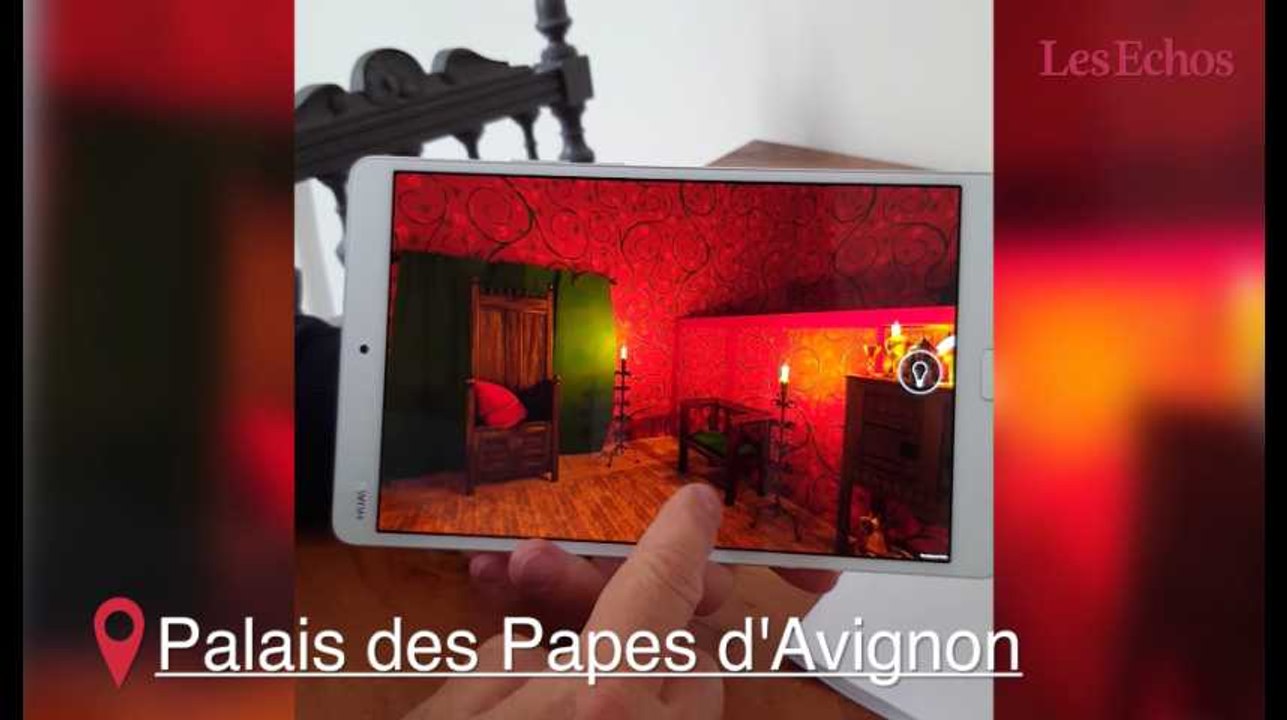Visite en réalité virtuelle de la chambre du Camérier au Palais des Papes d'Avignon