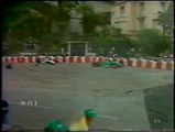 GP Monaco 1985: Incidente tra Patrese e N.Piquet con ritiri di Lauda e T.Fabi,lungo di Alboreto e intervista ad A.Senna