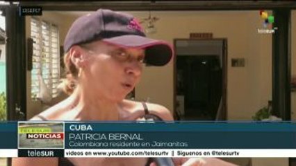 Cubanos trabajan para reconstruir las zonas afectadas por huracán Irma