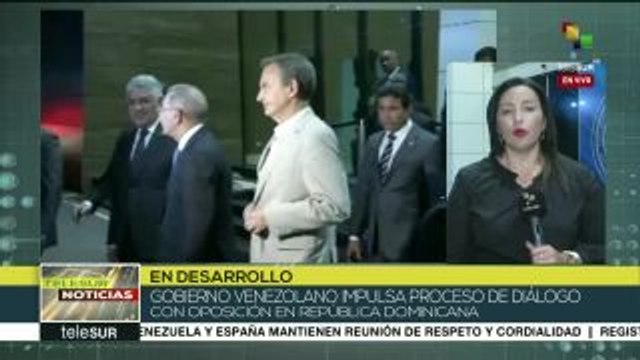 Culmina encuentro de gob. y oposición de Venezuela en Dominicana