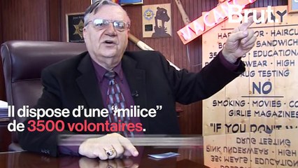 Joe Arpaio, ancien shérif dans l'Arizona, salue le "courage" de Donald Trump de l'avoir gracié