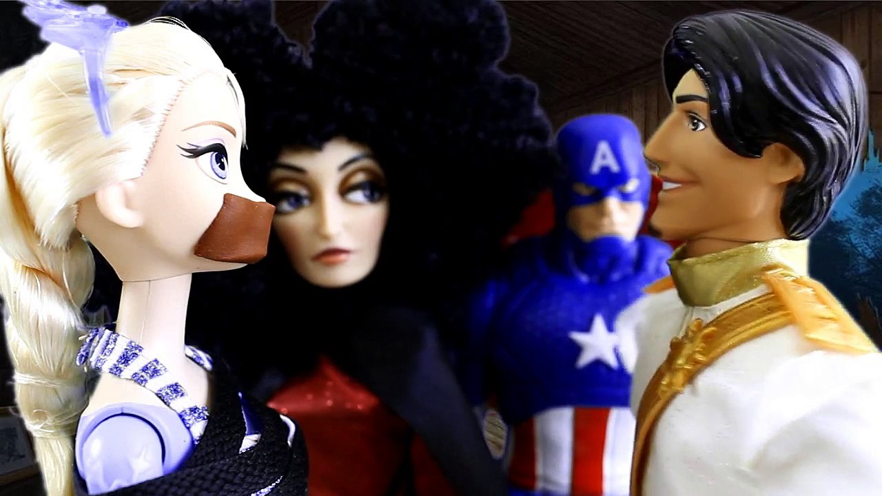 Frozen Elsa é Resgatada pelo Capitão America e Principe Flynn [Parte 11]