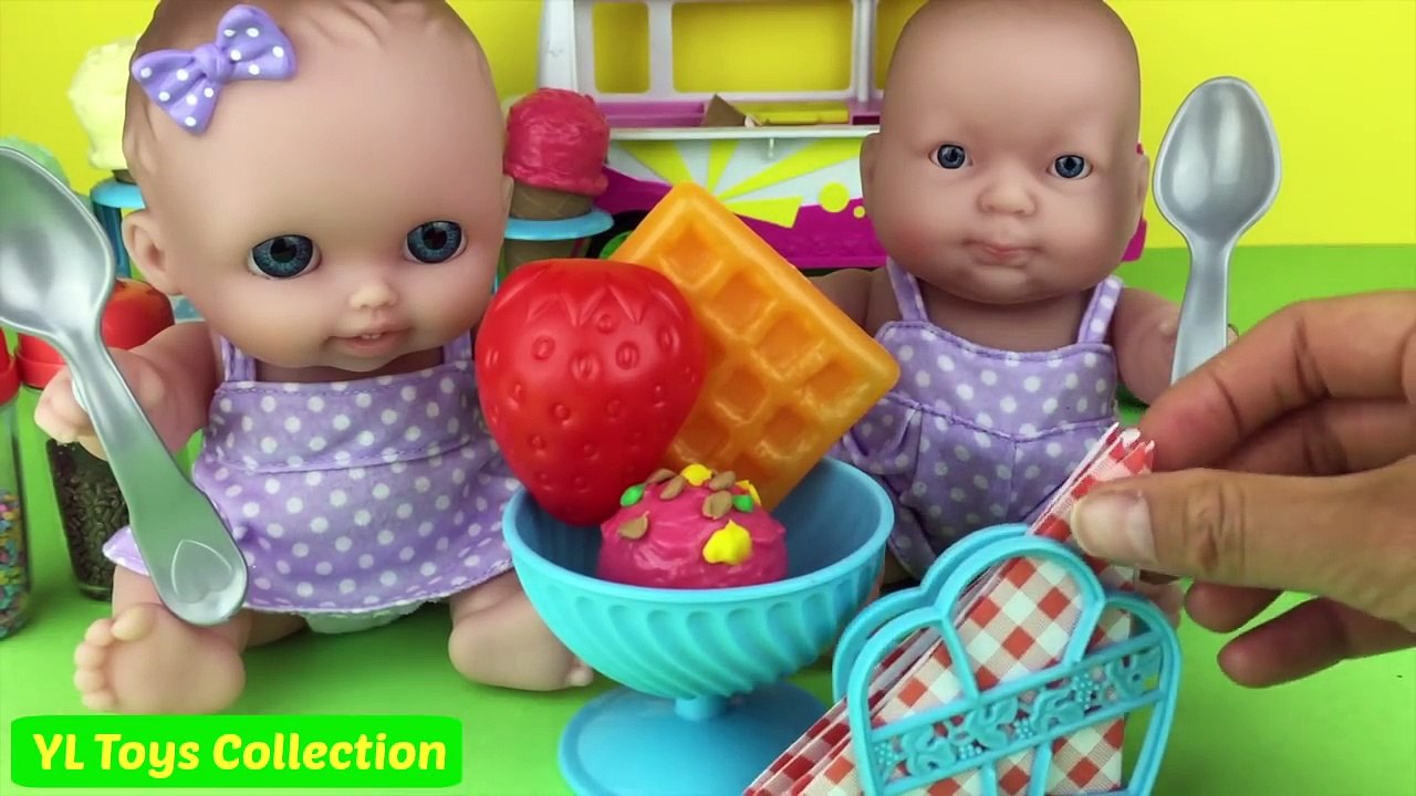 Baby Doll Story # 27 - Baby Doll Make Ice Cream Yummy !!! by YL Toys Collection
