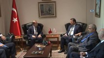 Başbakan Yardımcısı Akdağ, KKTC Çalışma ve Sosyal Güvenlik Bakanı Saner'le Görüştü