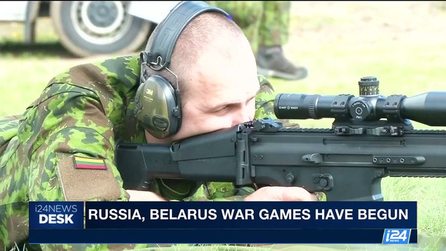 i24NEWS DESK | Russia, Belarus war games have begun | Thursday, September 14th 2017